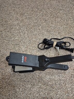 BaBylissPRO Black Hair Styling Iron Hair Straightener 2.25 Plates